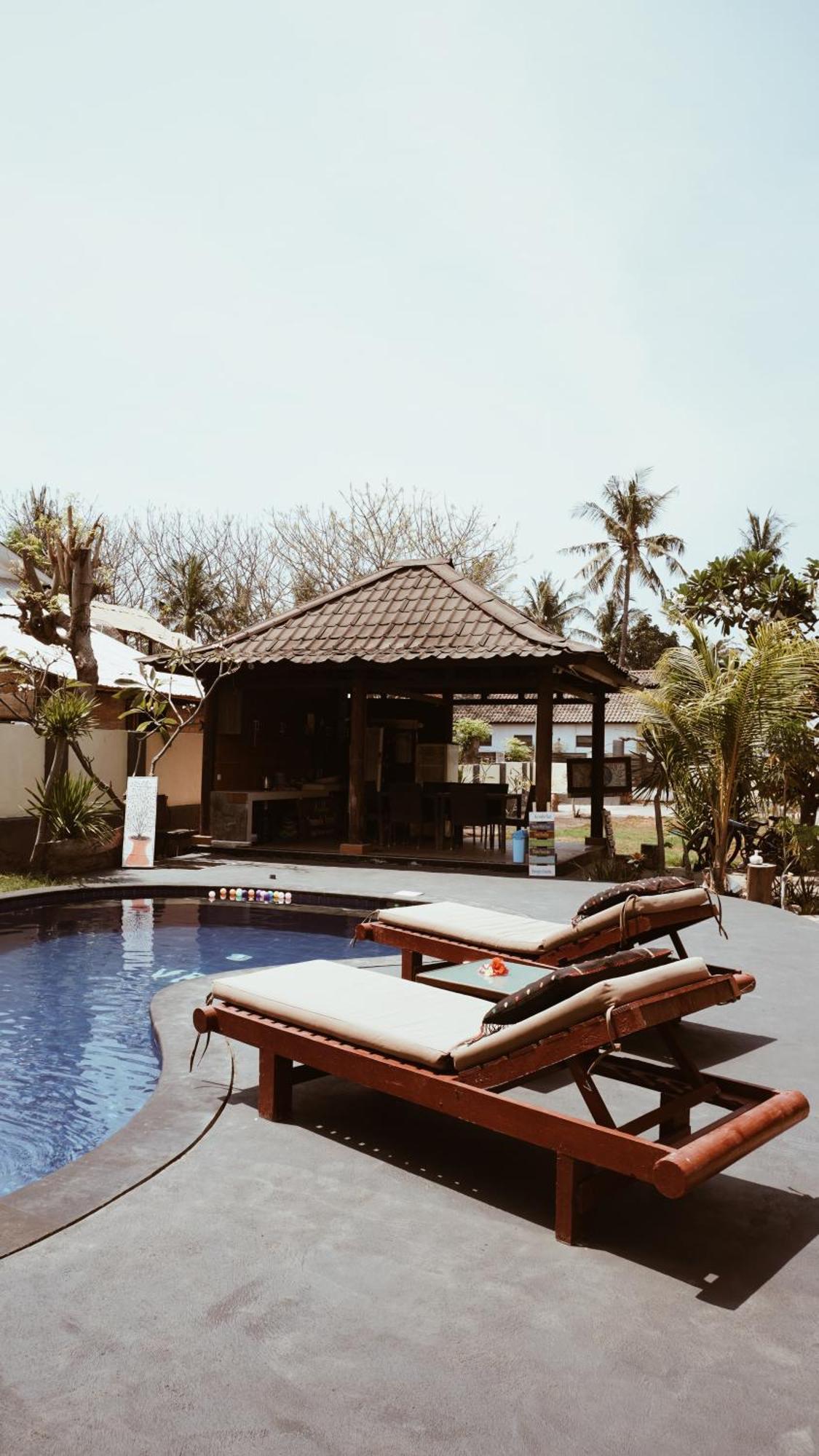 Gihon Bungalow Gili Trawangan Exterior foto